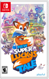 New Super Lucky's Tale box art for Playstation 4
